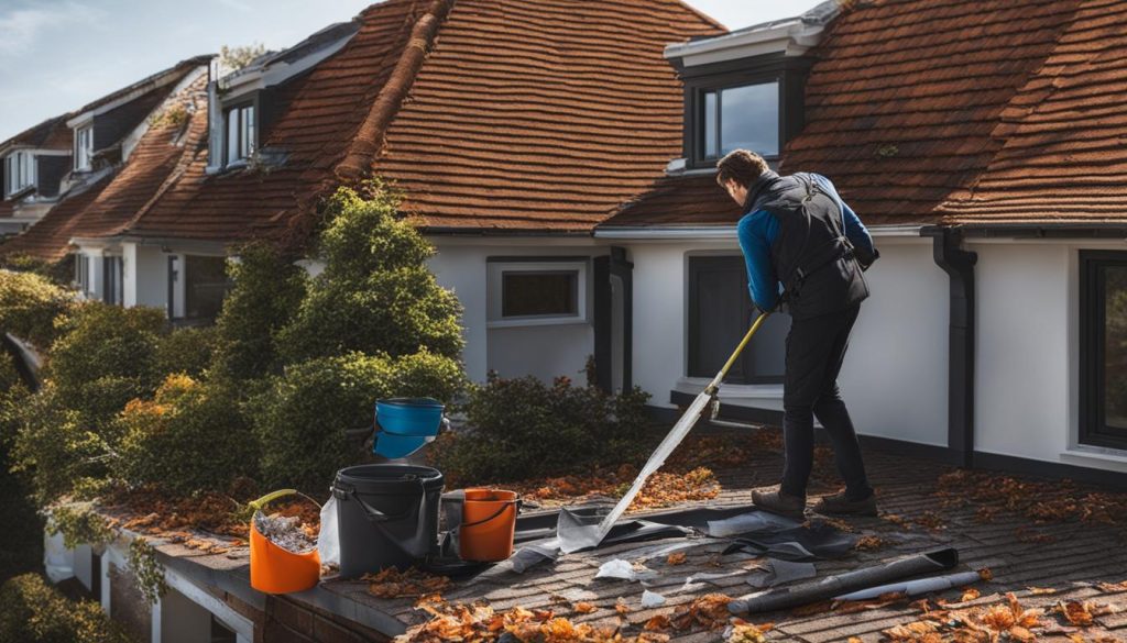 Dakgoot schoonmaak offerte